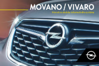 Opel Movano B  Vivaro  - Navod na obsluhu informacneho systemu 2018 SK
